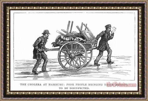 Others Cholera Epidemic, 1892 Framed Print