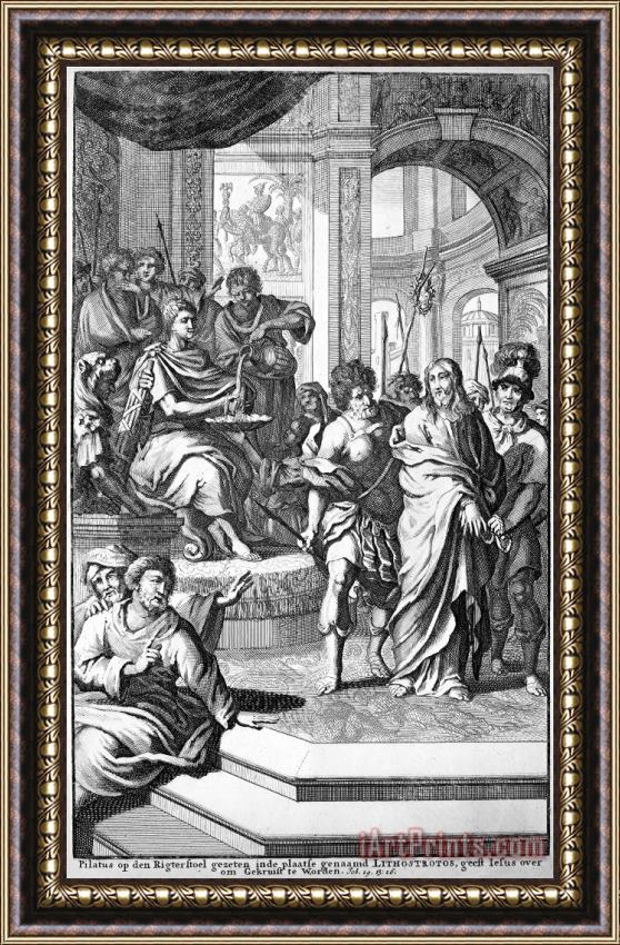 Others Christ Before Pilate Framed Painting
