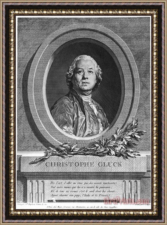 Others Christoph Willibald Gluck Framed Painting