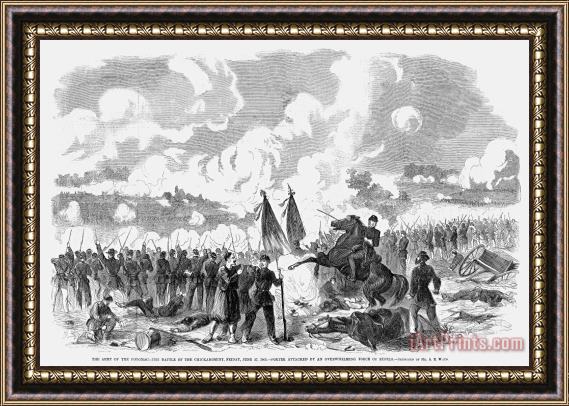 Others Civil War: 7 Days Battles Framed Print
