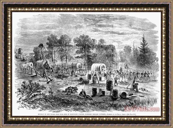 Others Civil War: Bull Run, 1861 Framed Painting