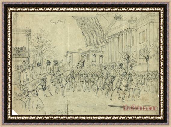 Others Civil War: Savannah, 1864 Framed Print