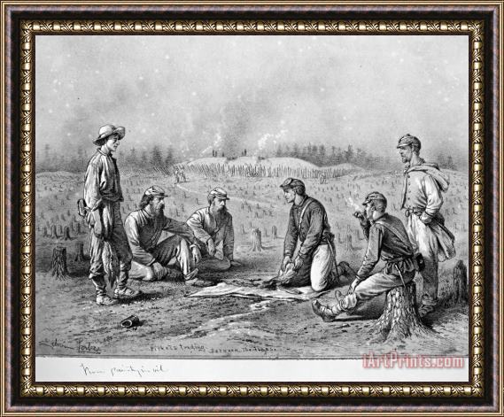 Others Civil War: Soldiers Framed Print