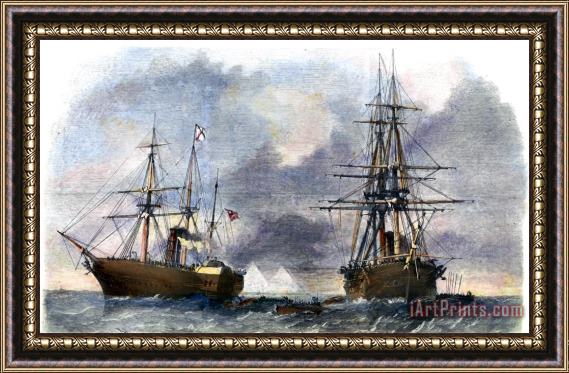 Others Civil War: Trent Affair, 1861 Framed Painting