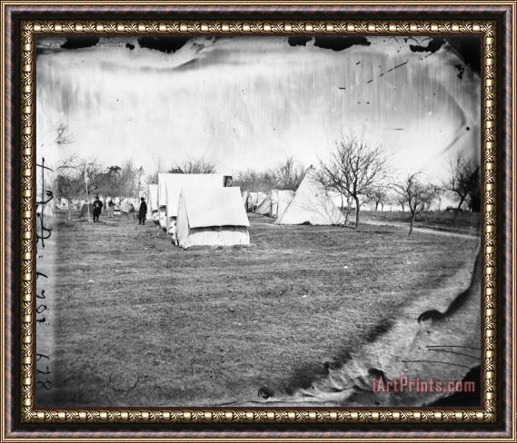 Others Civil War: Union Camp, 1863 Framed Print