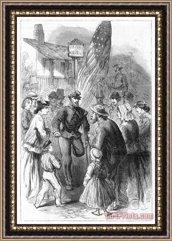 Others Civil War: Veteran, 1867 Framed Print