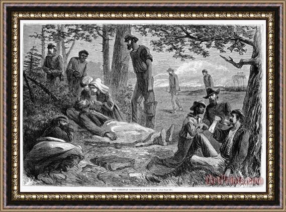 Others Civil War: Wounded Framed Print