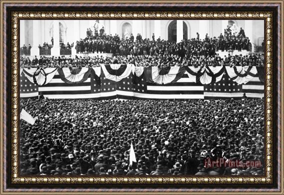 Others Clevelands Inauguration Framed Print