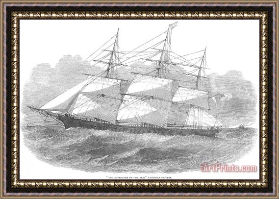 Others Clipper Ship, 1853 Framed Painting