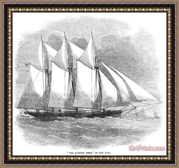 Others Clipper Ship, 1855 Framed Print