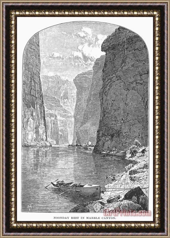 Others Colorado River Framed Painting