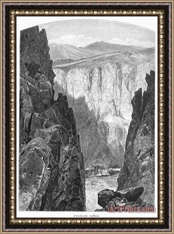Others Colorado River Framed Painting