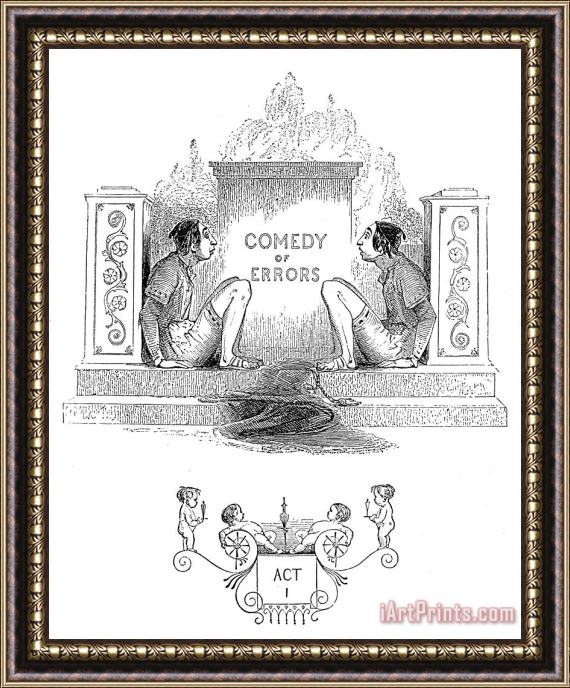 Others Comedy Of Errors Framed Print