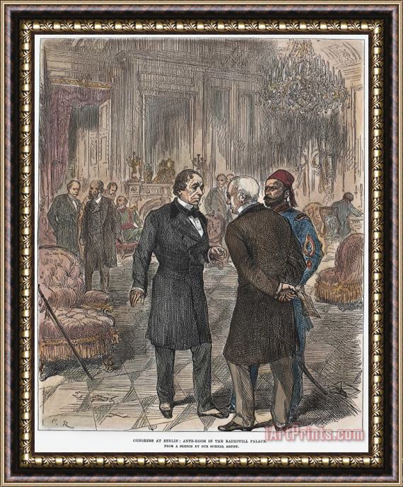 Others Congress Of Berlin, 1878 Framed Print