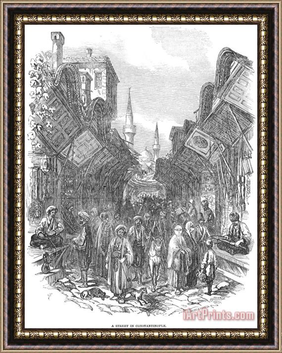 Others Constantinople, 1853 Framed Painting