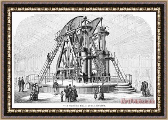 Others Corliss Steam Engine, 1876 Framed Print
