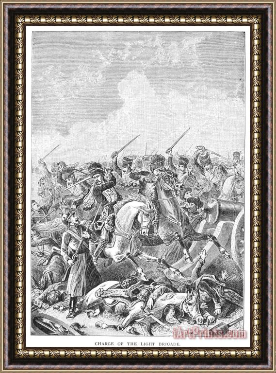 Others Crimean War: Light Brigade Framed Print