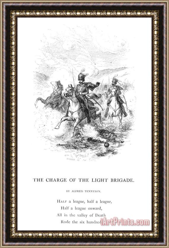 Others Crimean War: Light Brigade Framed Painting