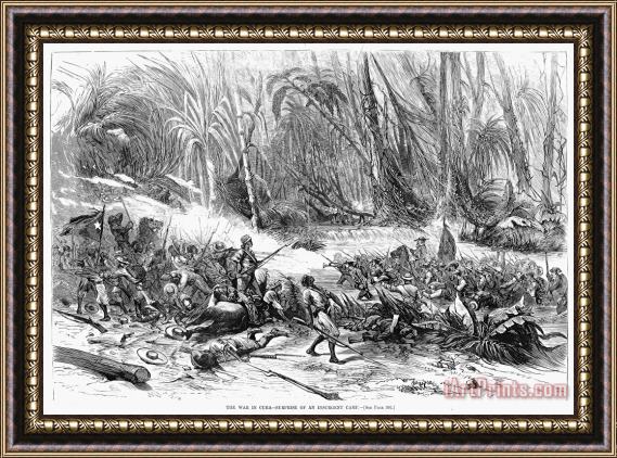 Others Cuba: Ten Years War Framed Painting
