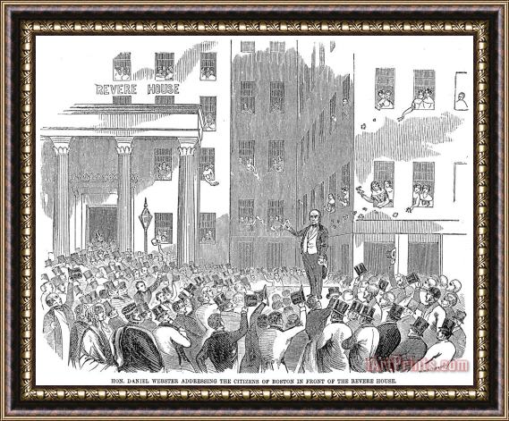 Others Daniel Webster (1782-1852) Framed Print