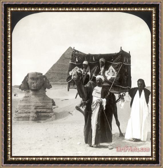 Others Egypt: Great Sphinx, 1908 Framed Print