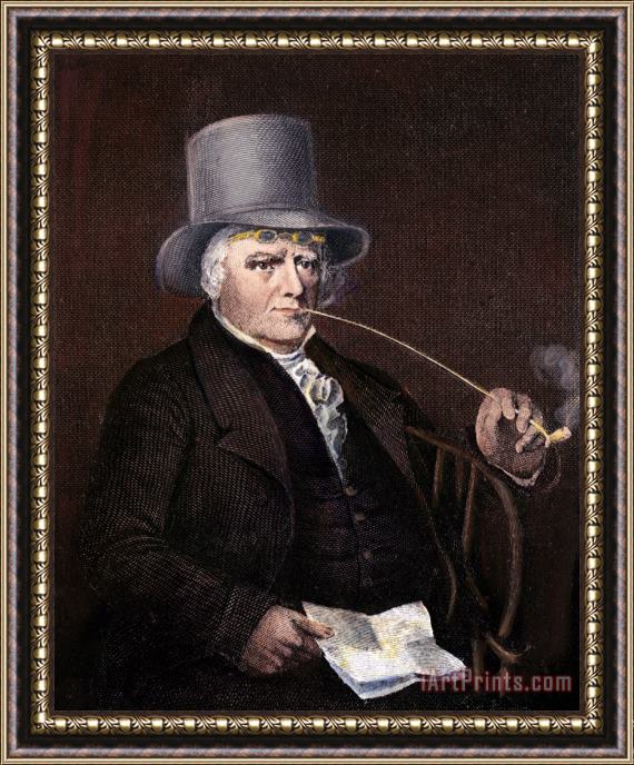 Others Elkanah Watson (1758-1842) Framed Painting