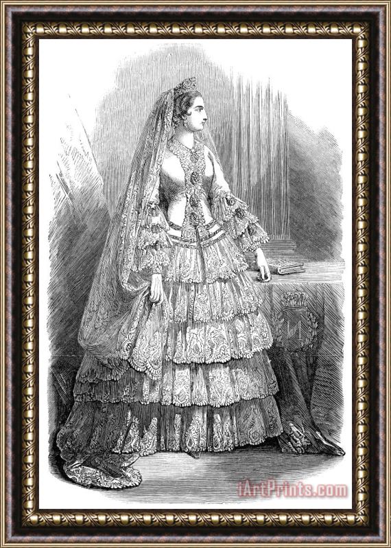Others Empress Eugenie Of France Framed Print