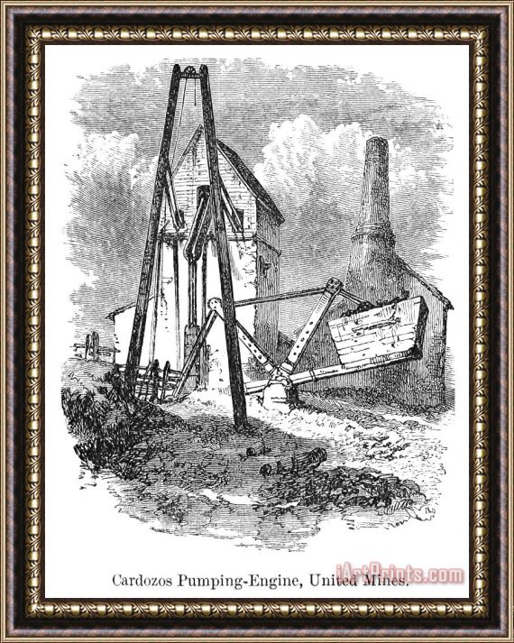 Others England: Coal Mining Framed Print
