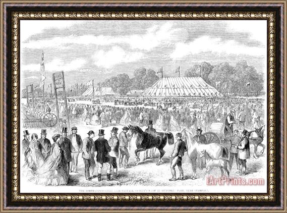Others England: Country Fair Framed Print
