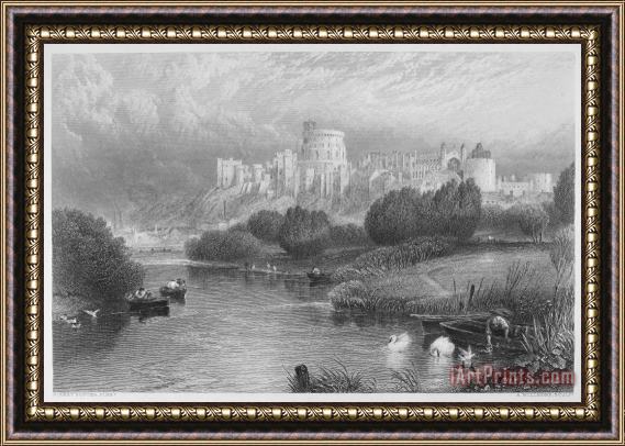 Others England: Windsor Castle Framed Painting