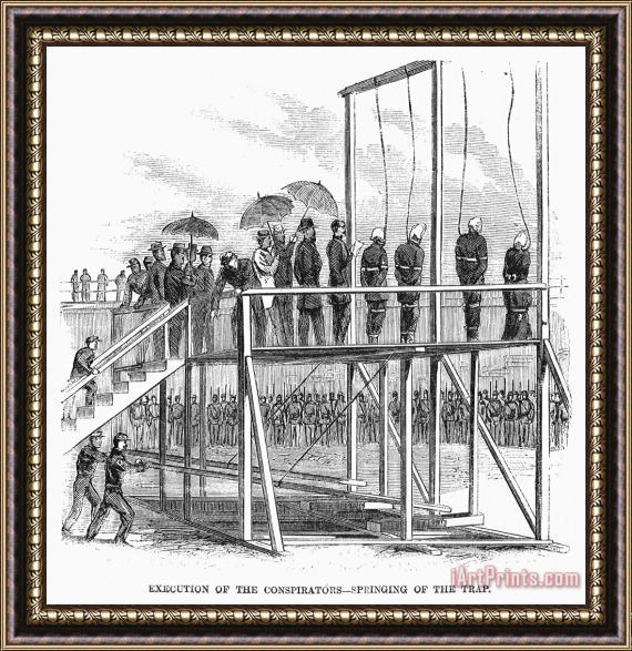 Others Execution Of Conspirators Framed Print