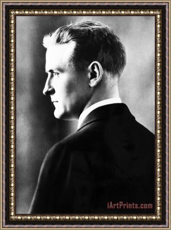 Others F. Scott Fitzgerald Framed Painting