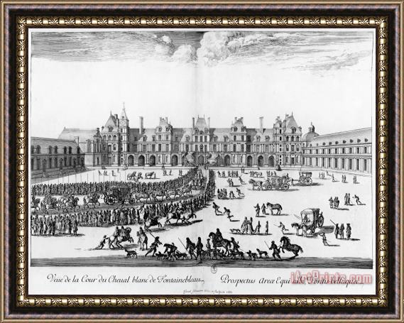 Others France: Fontainebleau Framed Painting