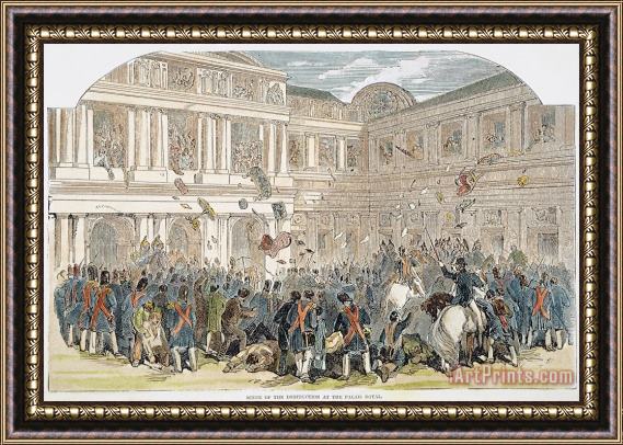 Others France: Revolution, 1848 Framed Print