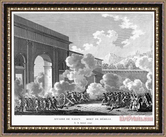 Others French Revolution, 1790 Framed Painting