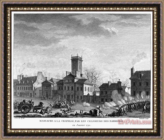 Others French Revolution, 1791 Framed Painting