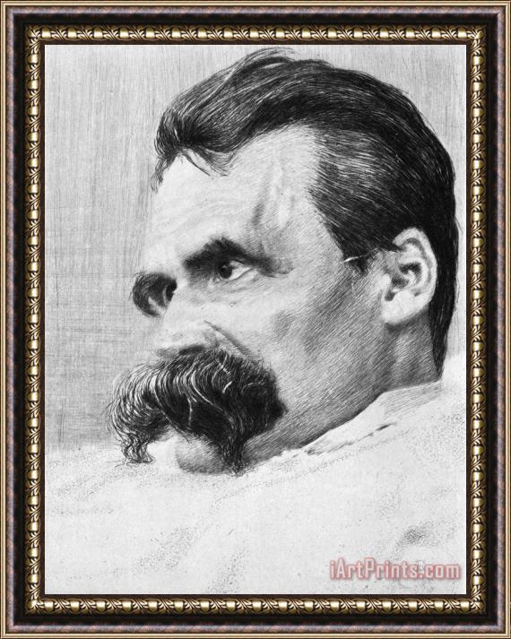 Others Friedrich Nietzsche Framed Painting