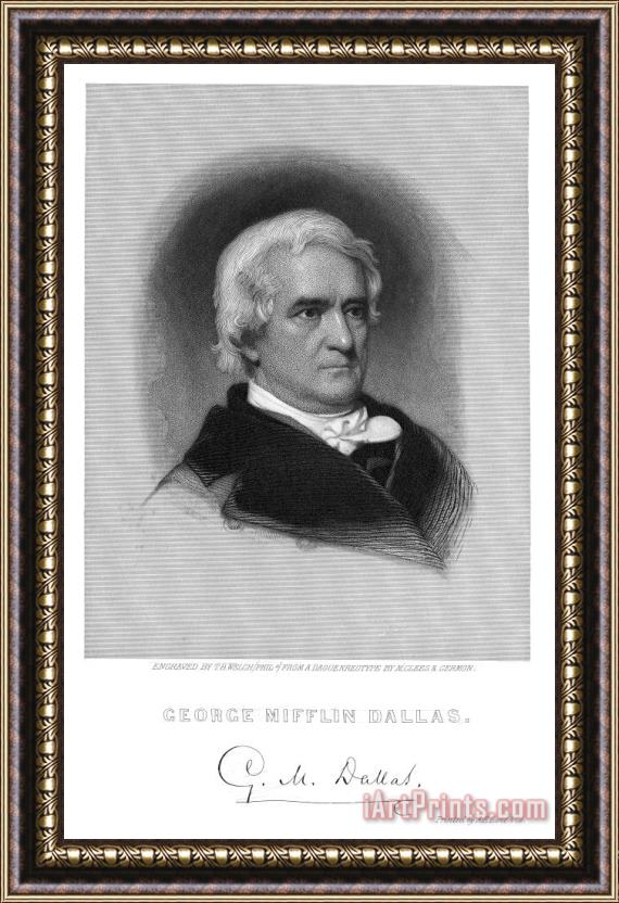 Others George Mifflin Dallas Framed Print
