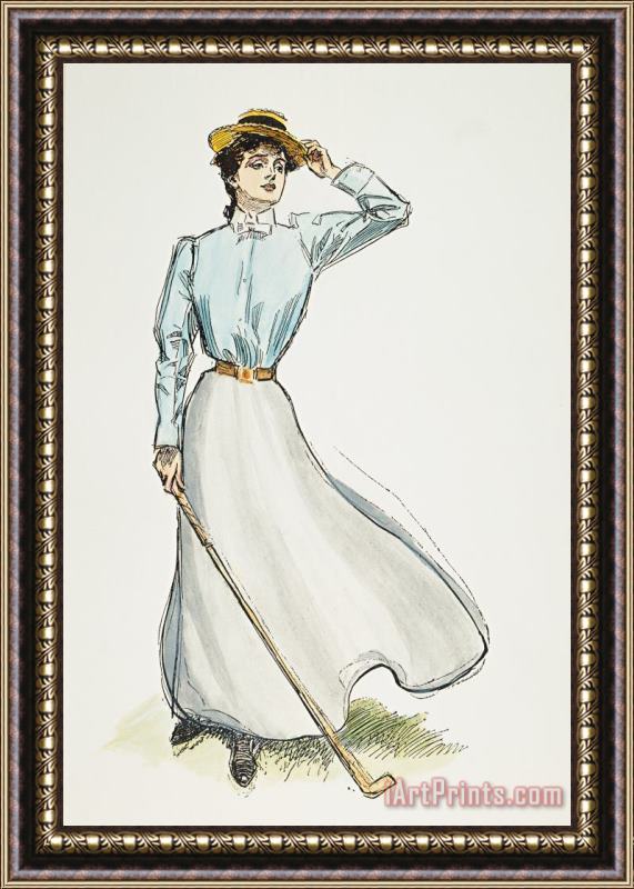 Others Gibson Girl, 1899 Framed Painting