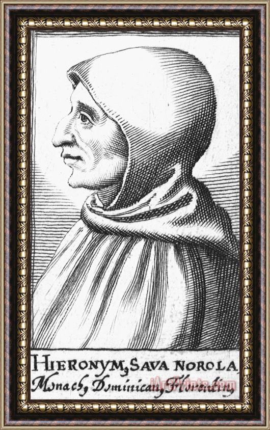 Others Girolamo Savonarola Framed Print