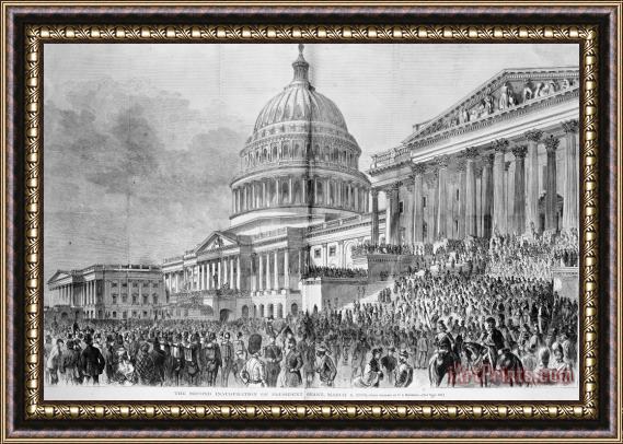 Others Grants Inauguration, 1873 Framed Print