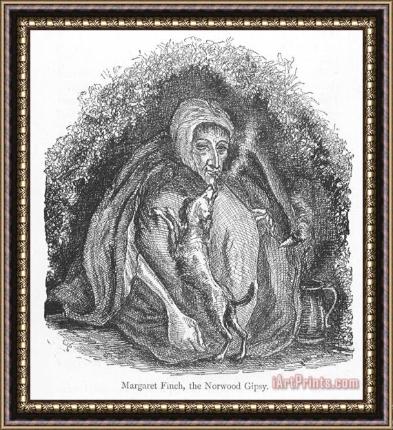 Others GYPSY QUEEN, 18th CENTURY Framed Print