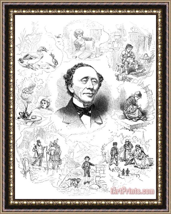 Others Hans Christian Andersen Framed Print
