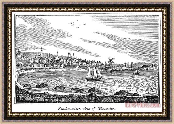 Others Harbor: Gloucester Framed Print