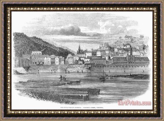 Others Harpers Ferry, 1861 Framed Print