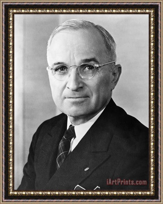 Others Harry S. Truman (1884-1972) Framed Painting