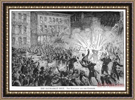 Others Haymarket Riot, 1886 Framed Print