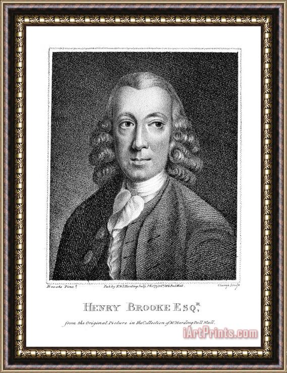 Others Henry Brooke (1703?-1783) Framed Painting