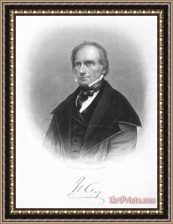 Others Henry Clay (1777-1852) Framed Painting