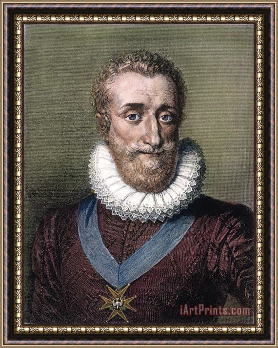 Others Henry Iv Of France Framed Painting